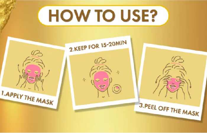 Good Vibes Gold Peel Off Mask (4)