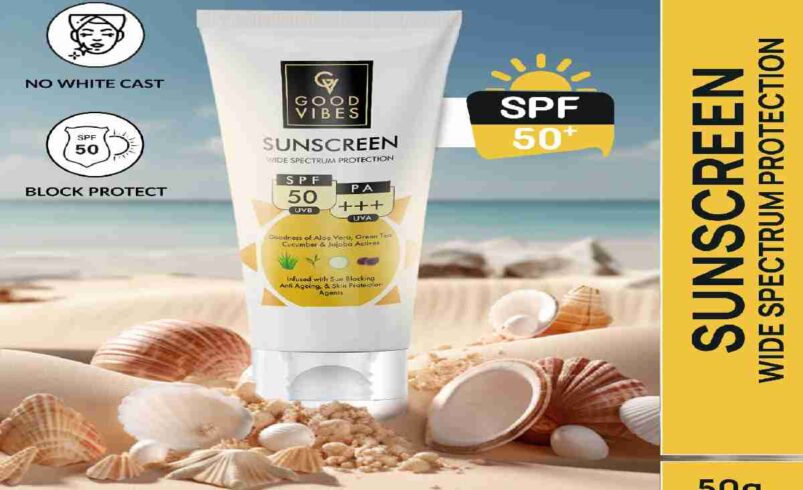 Good Vibes Sunscreen SPF50 – Best Sunscreen