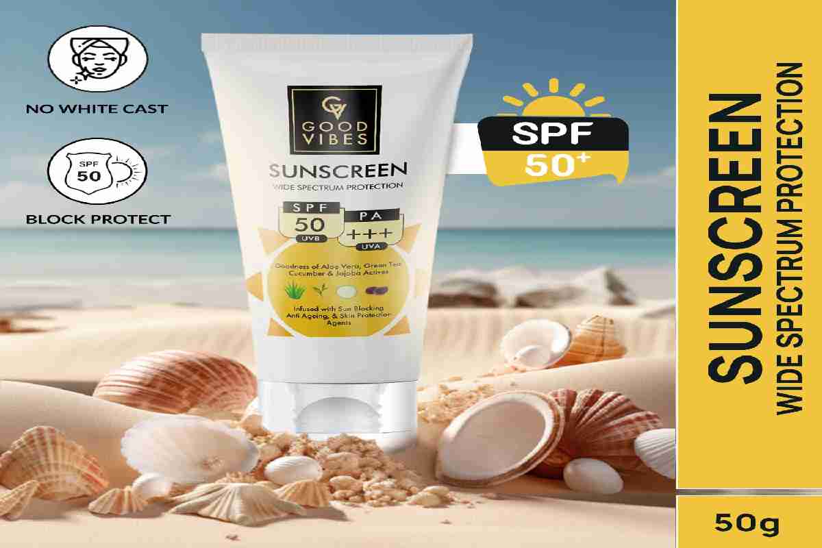 Good Vibes Sunscreen SPF50 – Best Sunscreen