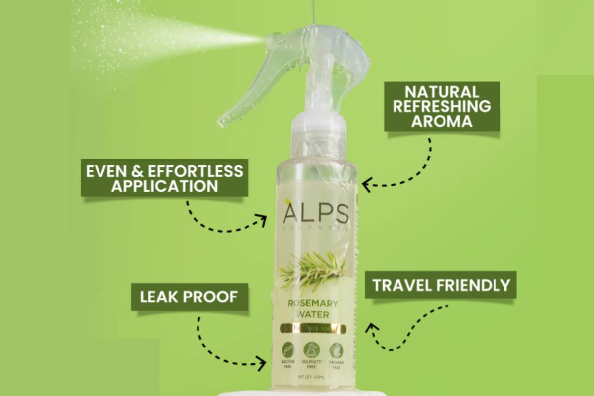 Alps Goodness Rosemary Water Review: Does This Hair Rinse Help?