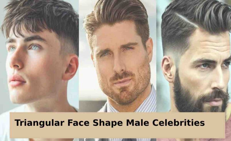 Top 15 Hairstyles for Triangular Face Shape Male Celebrities- 2024