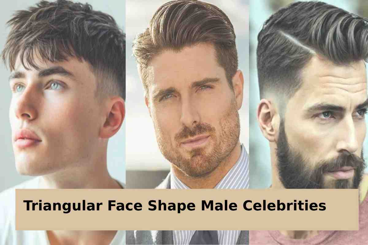 Top 15 Hairstyles for Triangular Face Shape Male Celebrities- 2024