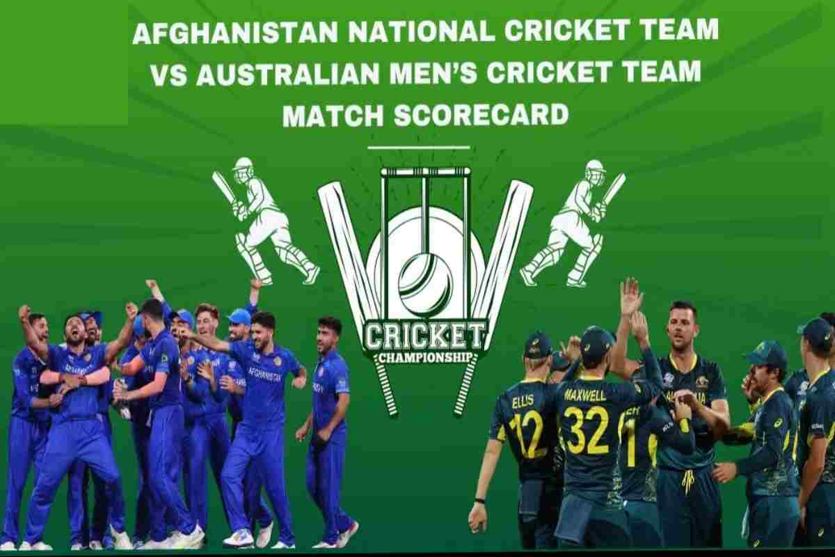 Afghanistan National Cricket Team Vs Australian Men’s Cricket Team Match Scorecard