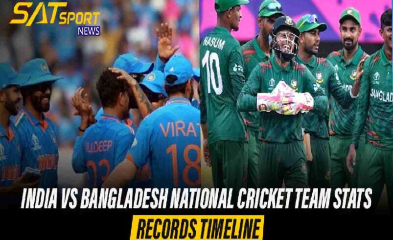 India National Cricket Team Vs Bangladesh National Cricket Team Timeline