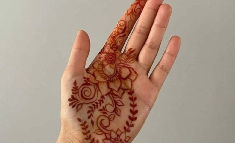 Mehndi Easy Design Front Hand