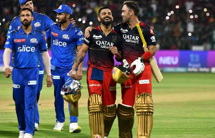 Royal Challengers Cricket Vs Mumbai Indians Team Match Scorecard